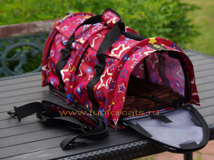 Сумка-переноска для кошек "Профи" 1.0  "Астра"