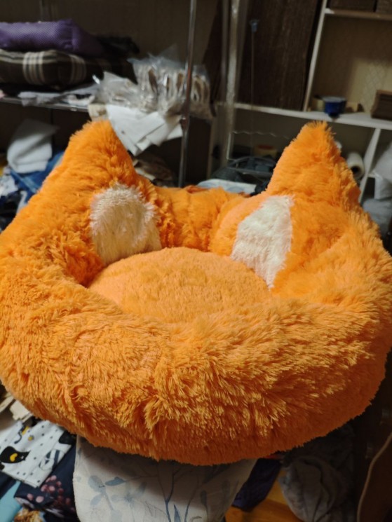 Лежак "Лисичка" - Оранжевый