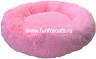 Лежак "Бублик" розовый