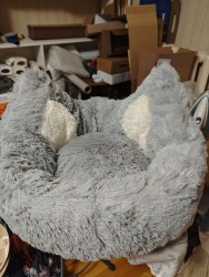 Лежак "Волчок" - Серый